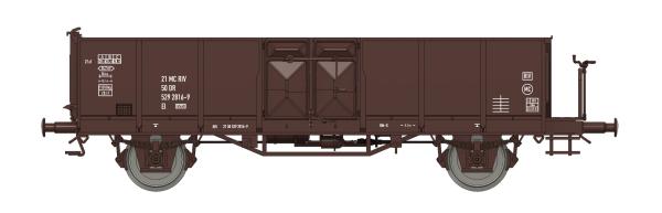 El 5290/5295, Doppel-T-Profile mit Türverstärkungen, Dok.-Nr. 5034 mit Bremserbühne, ex Omm43 der DB